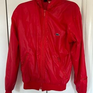 Vintage Lacoste nylon coat